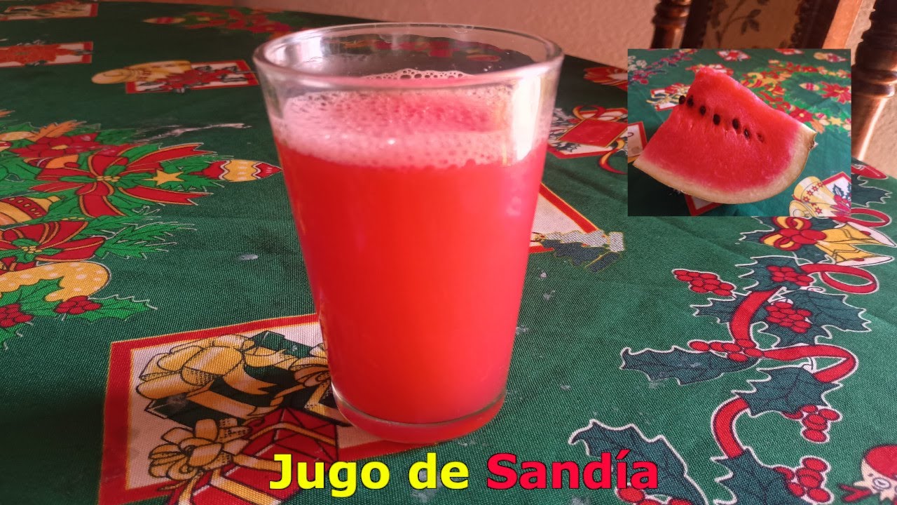 Jugo de Sandía | Artes culinarias de Sebastián