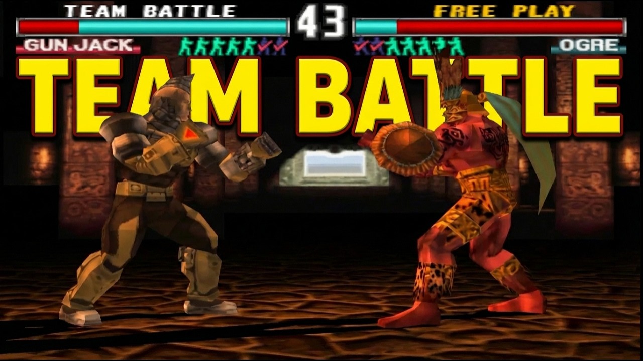TEKKEN 3 TEAM BATTLE INSANITY представлен в разрешении 4K.