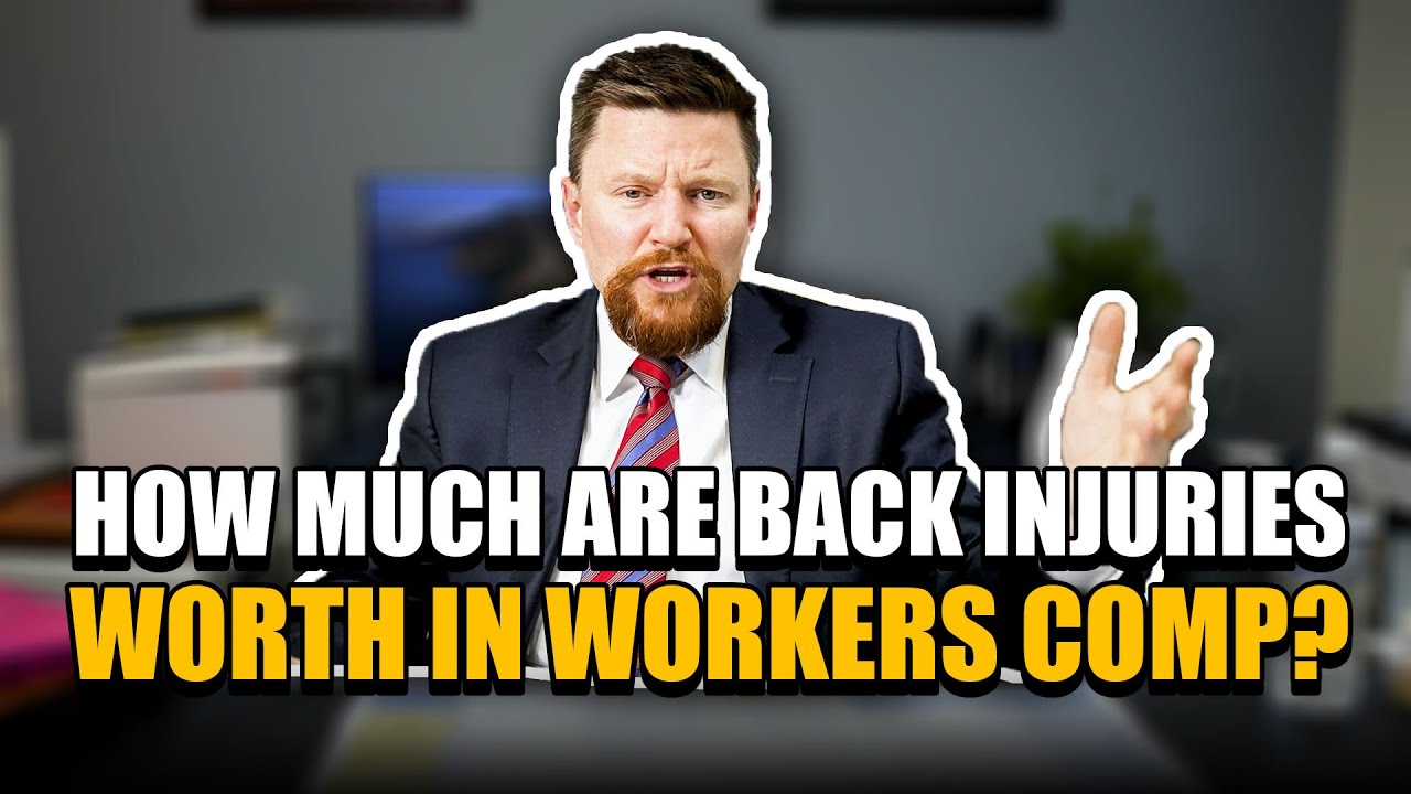 How Much Is A Back Injury Workers Compensation Case Worth?