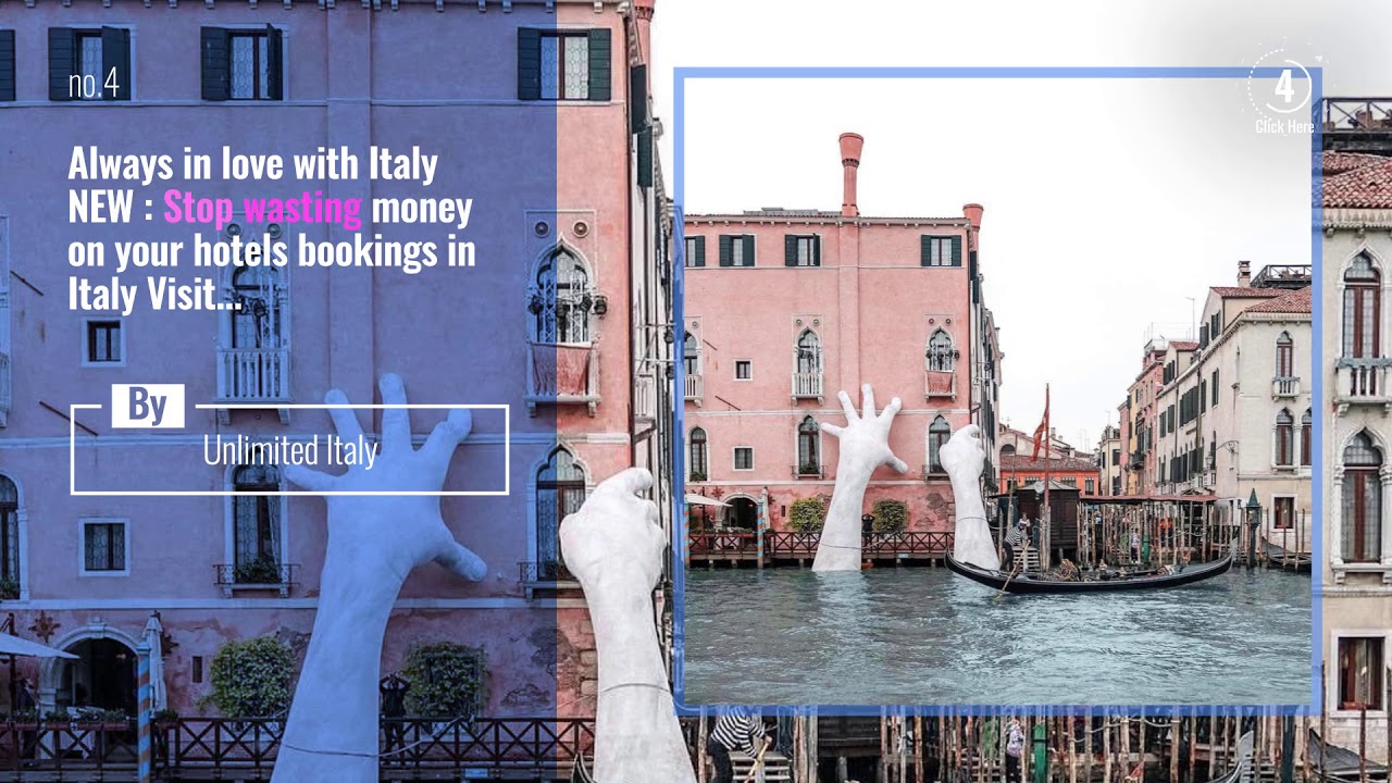 #Unlimited Italy News: Marvellous Italy NEW : Stop wasting money on your hotels bookings in Italy