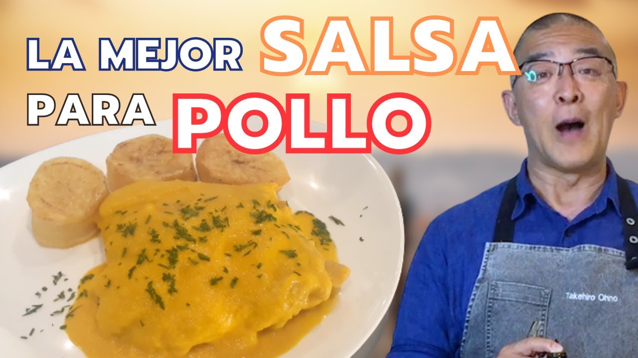 La mejor SALSA para POLLO *muy fácil* Salsa Vasca de AMACHO | OHNO KITCHEN