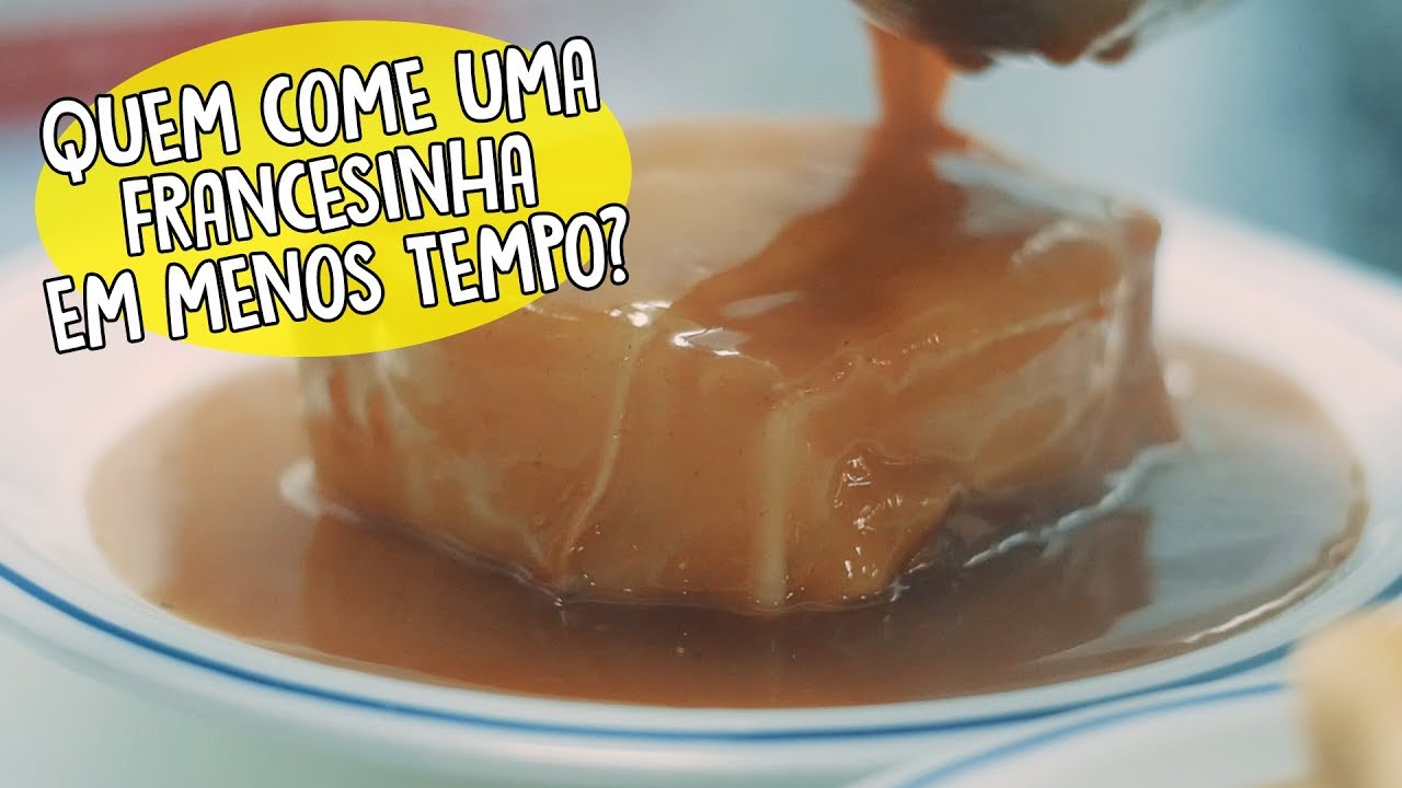Quem come uma francesinha em menos tempo?