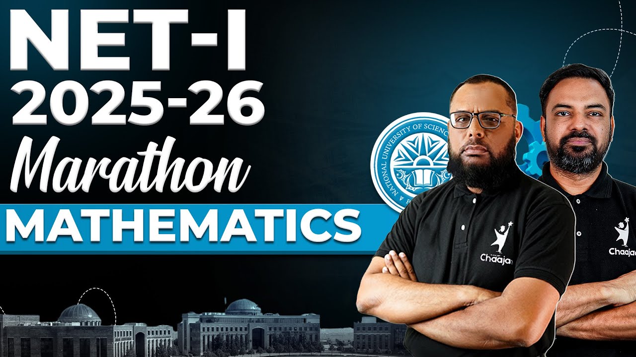 NUST NET-1 2025-26 | Mathematics Marathon