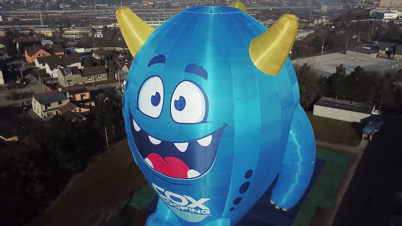 Monster - Another Special Shape produced by Kubicek Balloons