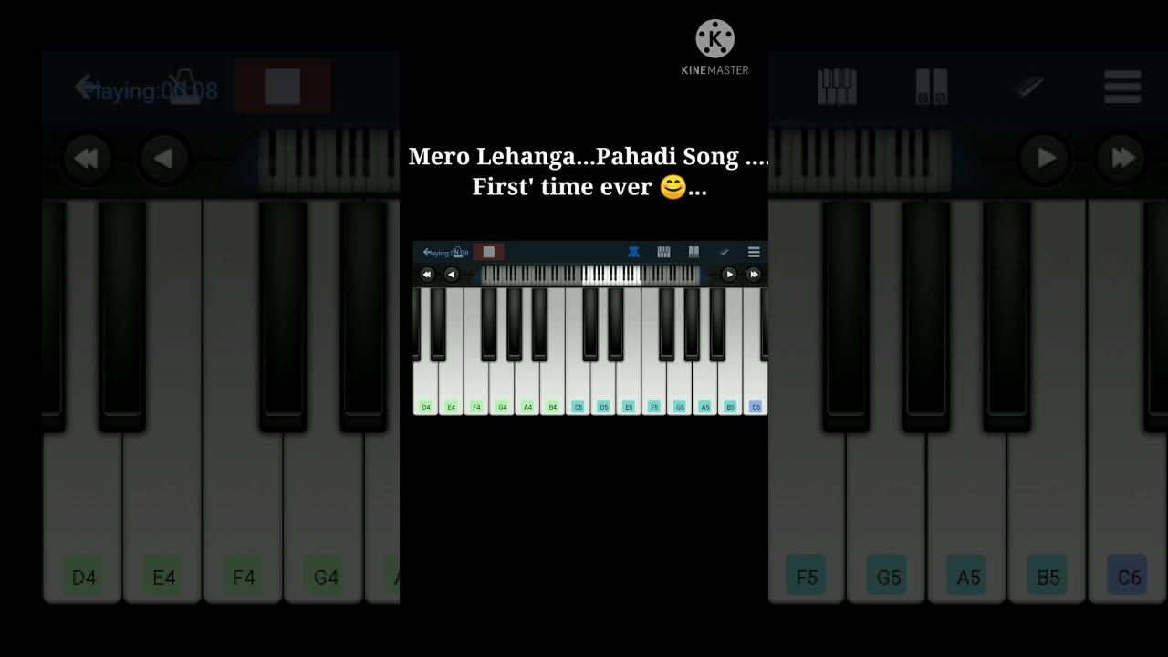 Mero Lehanga || Pahadi Song CoVeR || First time || #RajbharatMusicschool|| #sbgalaxy ||#youtubeshort
