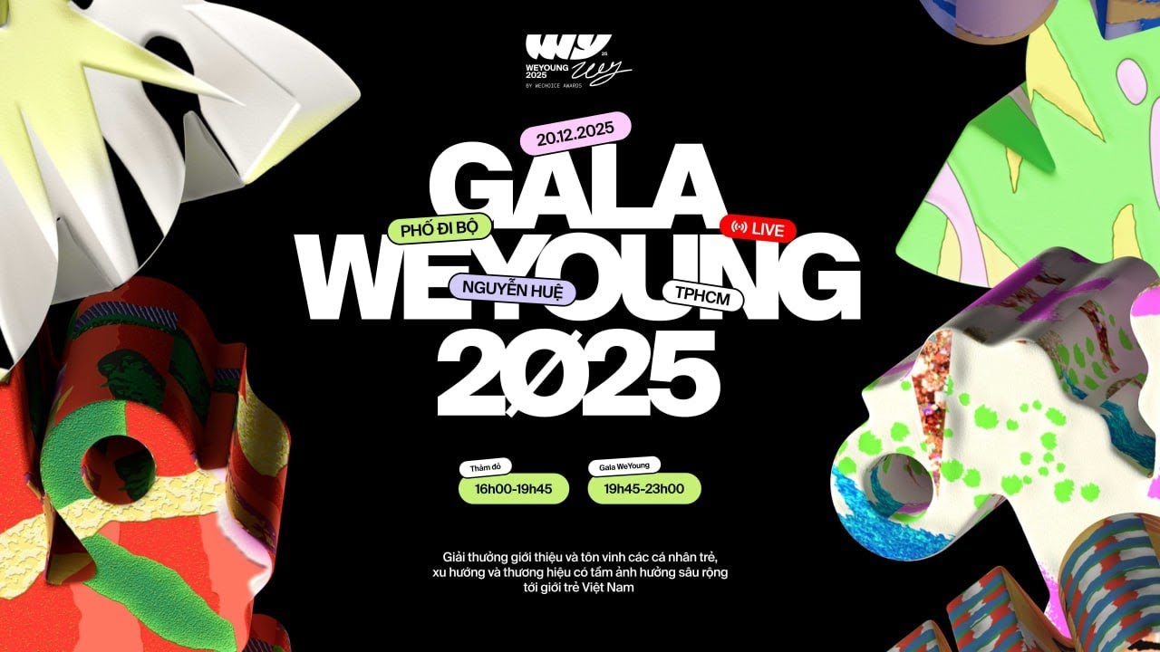 🔴 LỔ RỒI! Gala WeYoung 2025 ch&iacute;nh thức đổ bộ Phố đi bộ Nguyễn Huệ 💥