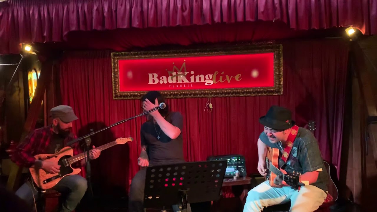Jason Ames Perugia Italy Bad King Live