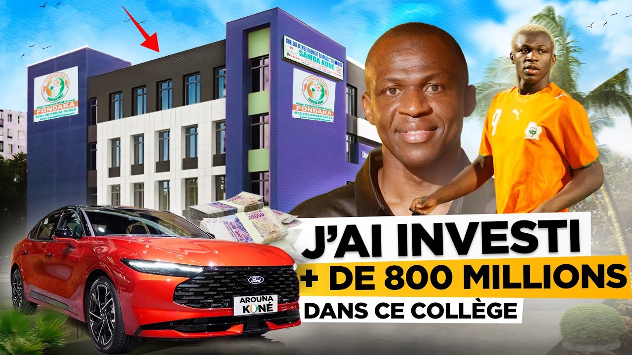 Pourquoi Arouna Koné mise sur l’éducation après le Football professionnel