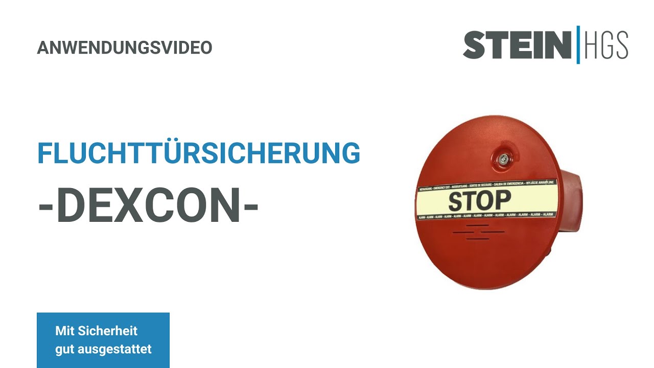 Fluchttürsicherung -DEXCON-