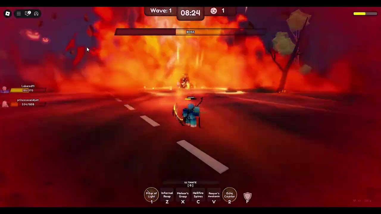 getting the scythe in blade x zombies