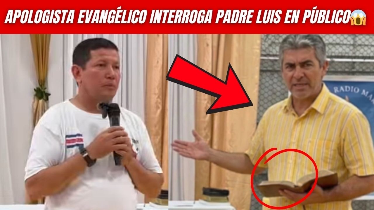 Apologista evangélico INTERROGA al Padre Luis Toro en PÚBLICO😱 y termina ACORRALADO por la ESCRITURA