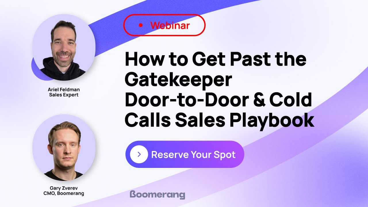 How to Get Past the Gatekeeper (Cold Calls & D2D Sales)