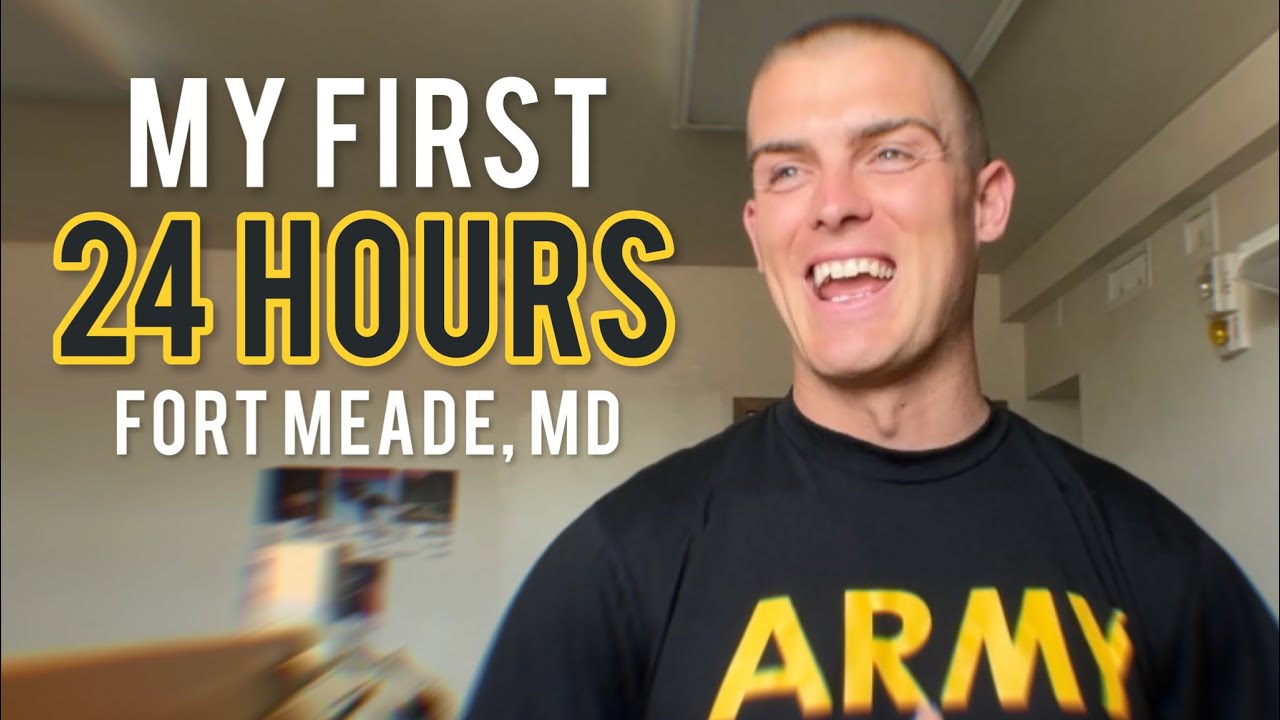 First 24 Hours at Fort Meade | Army AIT
