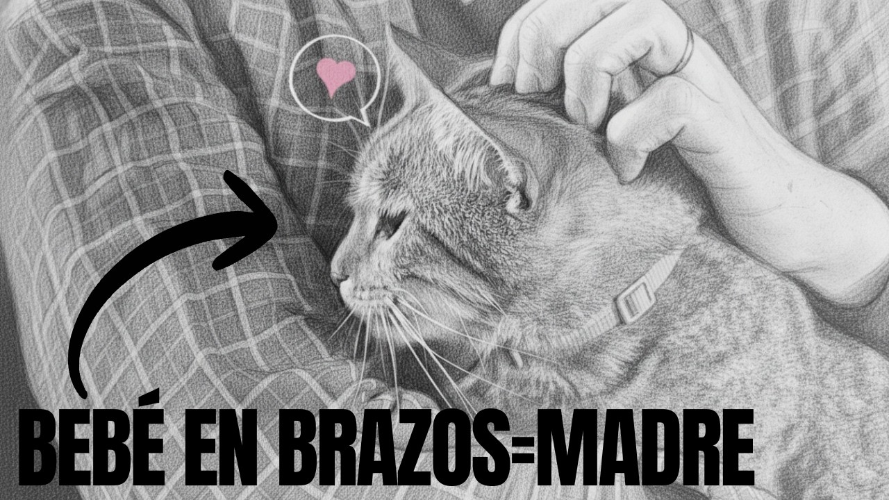 Tu Gato Pide Tus Brazos Así! NO LO IGNORES! Eres su Mamá, Él es tu bebé 😽
