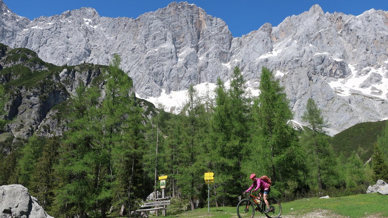 Dachstein Rittisberg Panorama Tour MTB Mai 2022