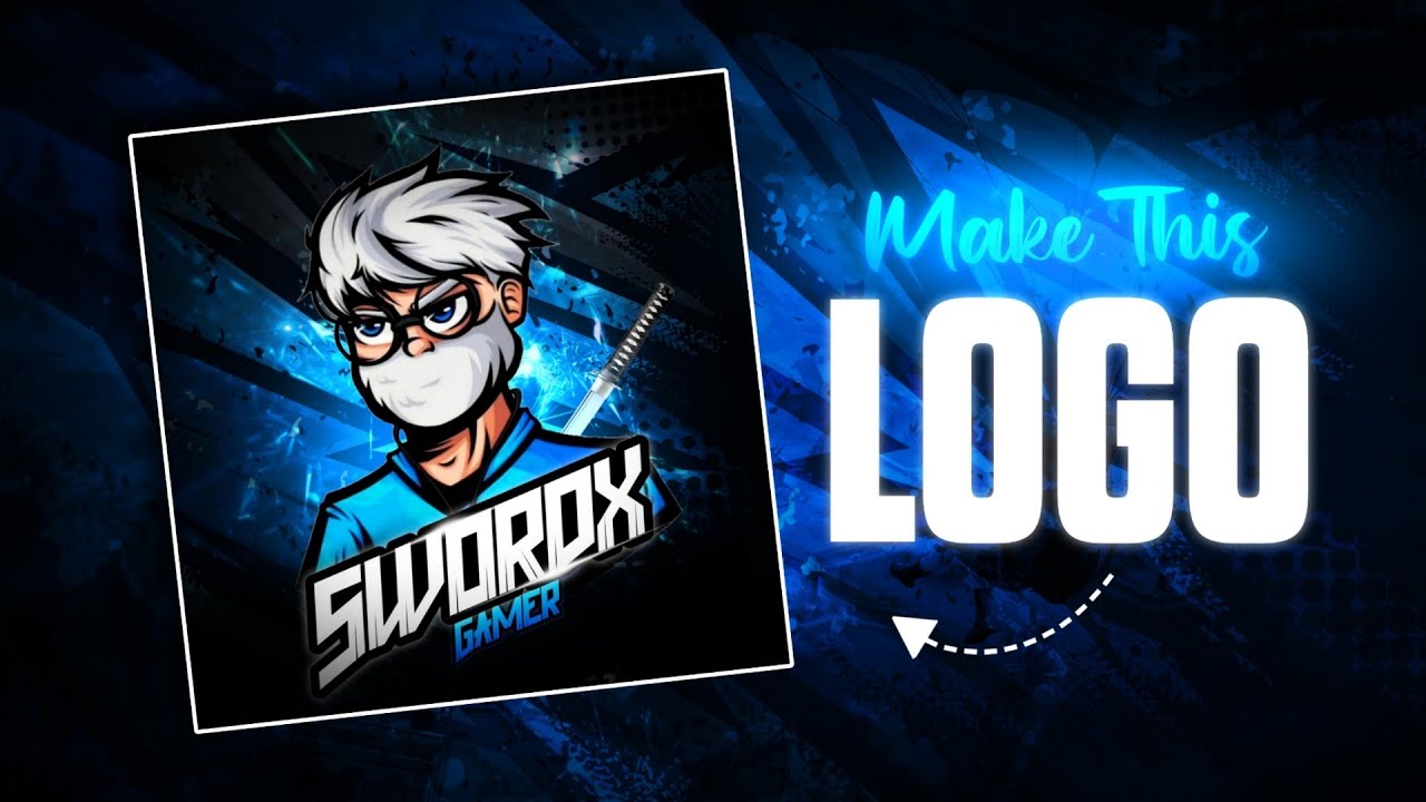 Make This Amazing Gaming Logo In Picsart | How To Make Gaming Logo | 2025