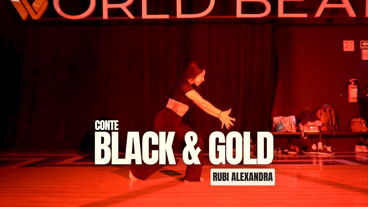 Black & Gold - Samsparro | Coreograf&iacute;a Rubi Alexandra #conte