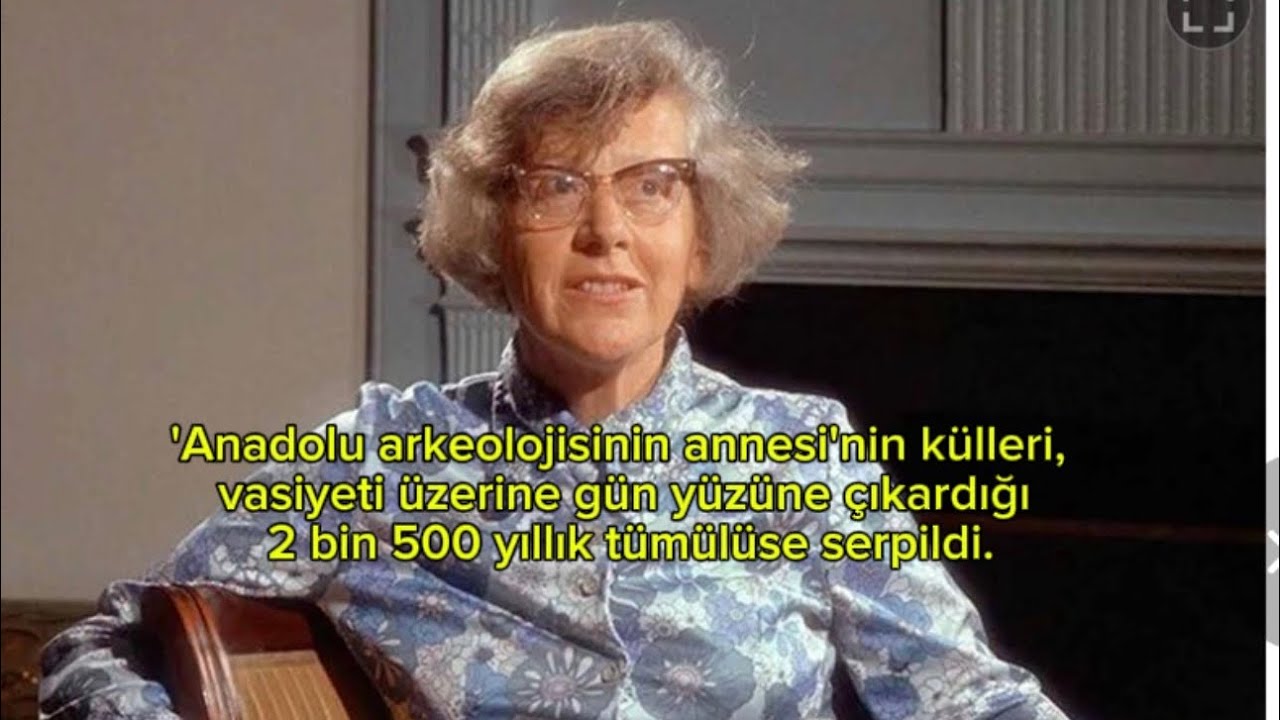Arkeolojinin annesi'nin külleri, gün yüzüne çıkardığı 2 bin 500 yıllık tümülüse serpildi.