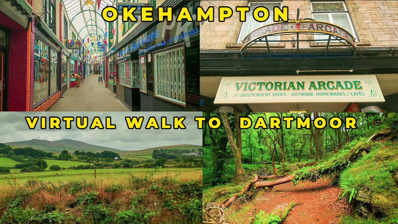 Okehampton Simmons Park To Dartmoor Virtual Walk