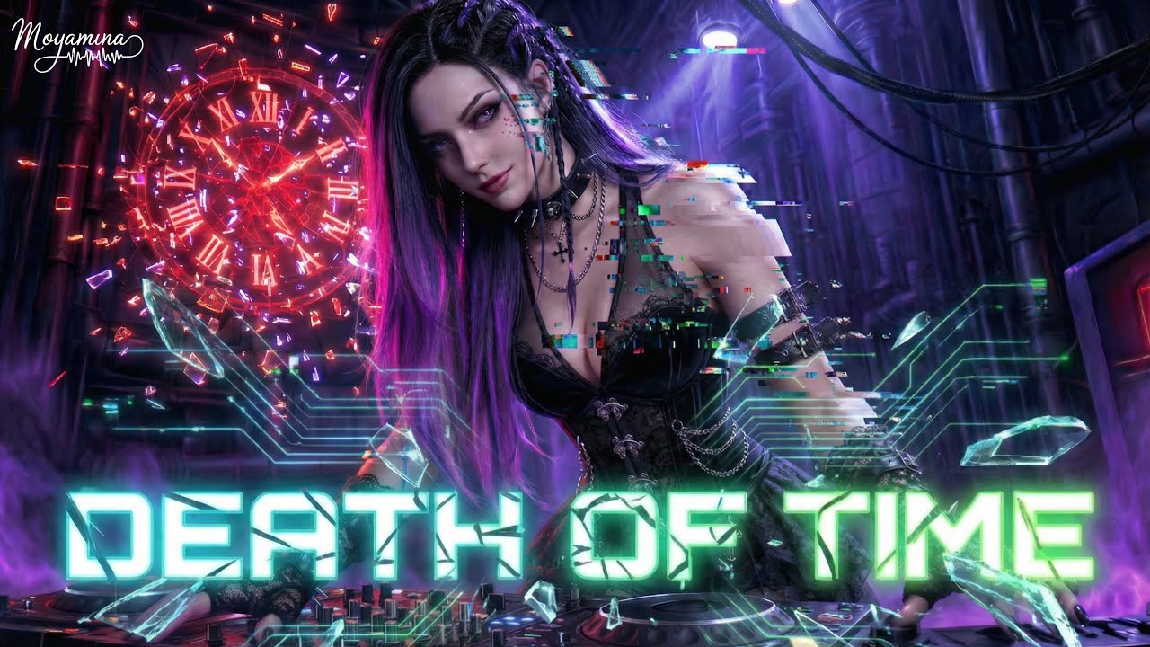 Dark Cyberpunk Music Mix | DEATH OF TIME (Glitchcore / Gaming BGM) - Moyamina
