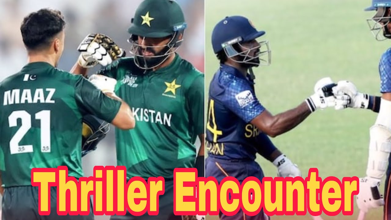 ICC t20 world cup 2026 : Pakistan vs Srilanka thriller match highlights
