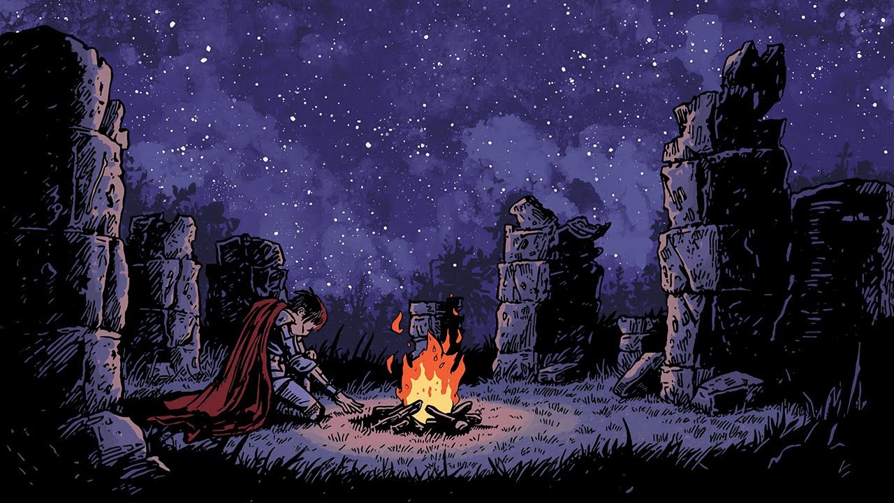 Medieval Solitude Music for Rest 🧭 Wandering Knight Camp | Medieval Fantasy Music