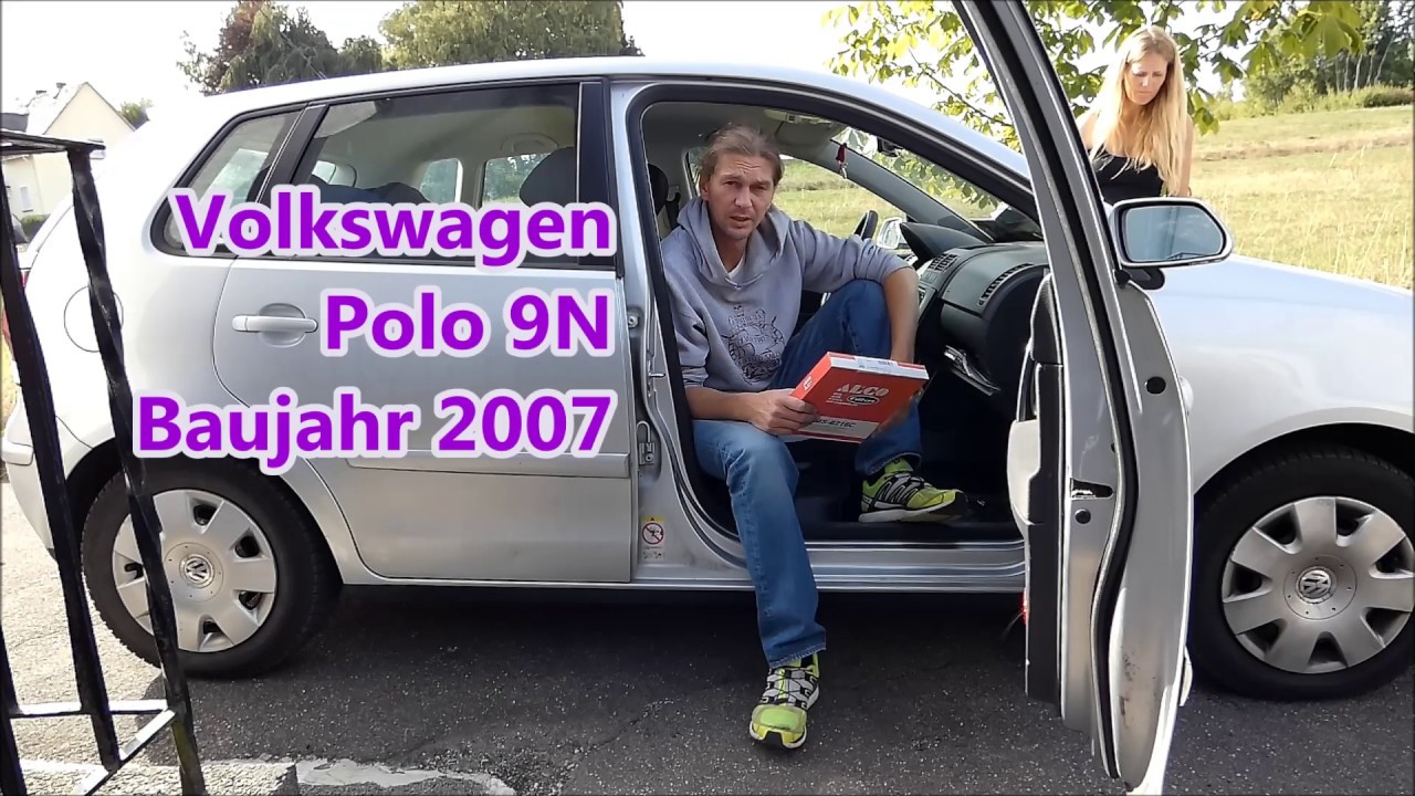 VW Polo 9N  --  Pollenfilter / Innenraumfilter wechseln