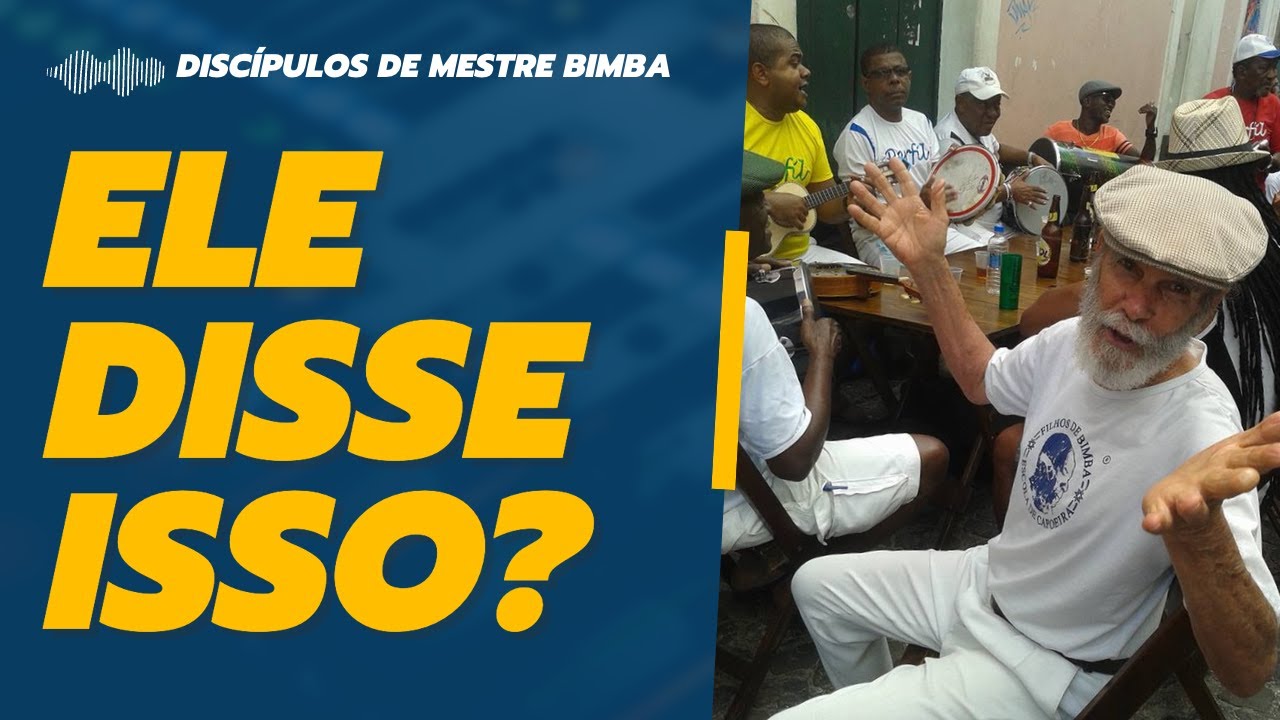 MESTRE BIMBA por seus discípulos!