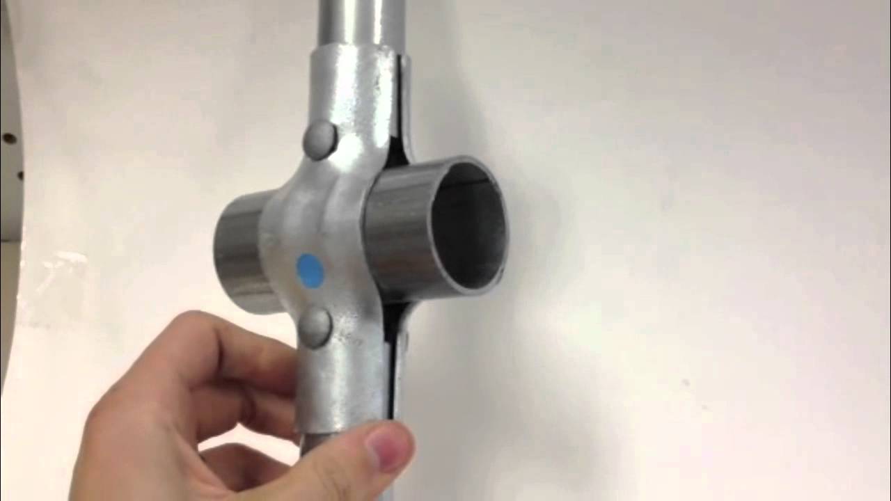 Line Rail Clamps Chain link Fence Fittings