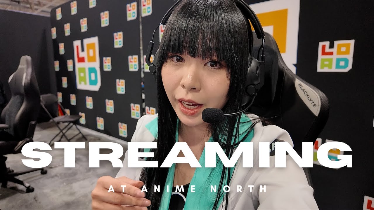 I streamed at Anime North 2025 | Anime Convention Vlog