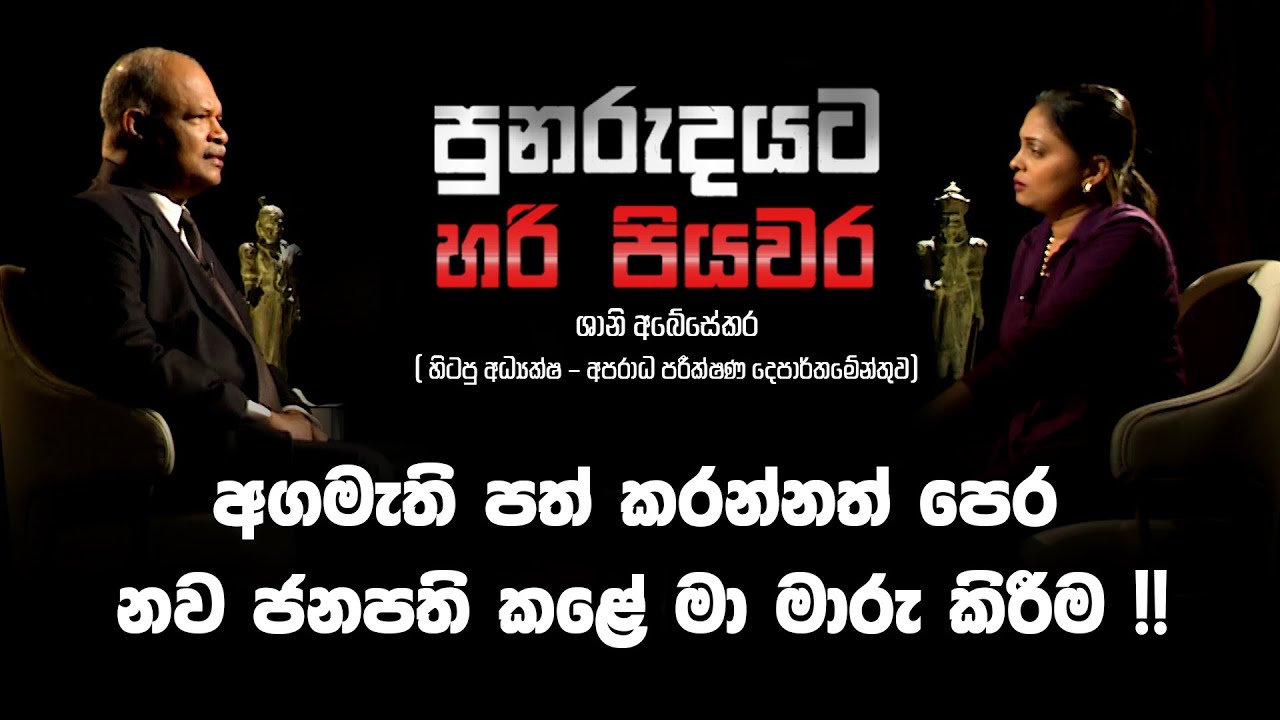 අගමැති පත් කරන්නත් පෙර නව ජනාධිපති කළේ, මා මාරු කිරීම ! | පුනරුදයට හරි පියවර