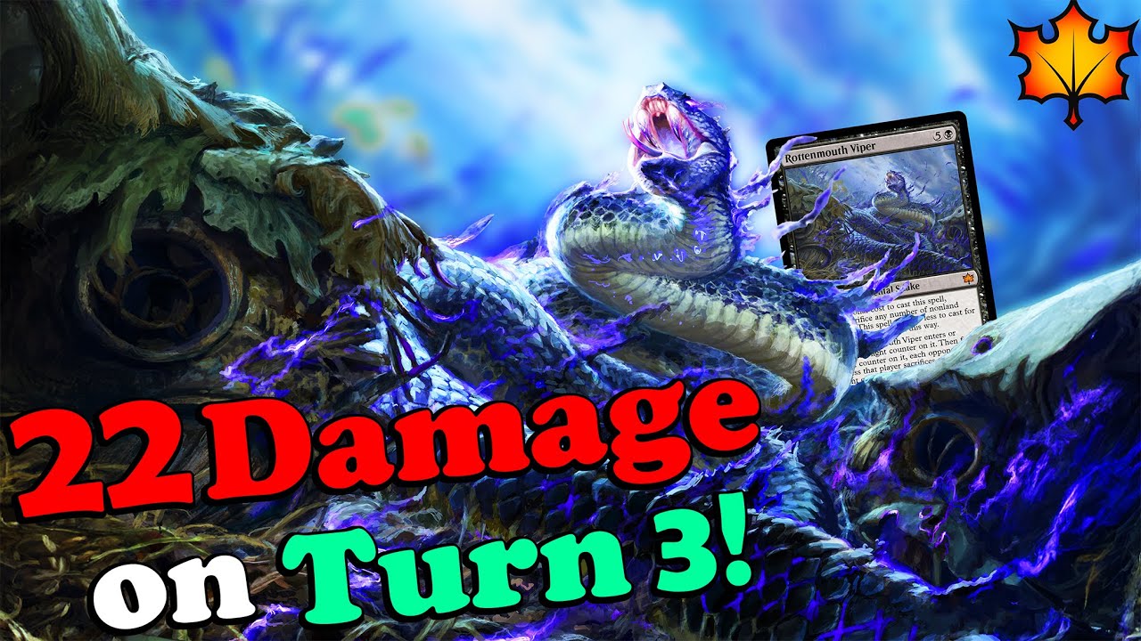 MTG Modern ▷ Rottenmouth Viper 🐍SACRIFICE🐍 Combo Deck! ◁ Bloomburrow 【BLB】