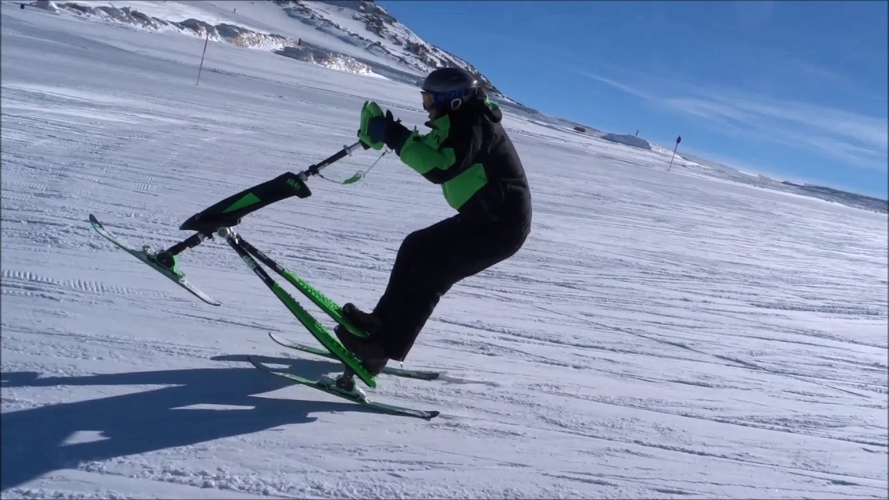 Zimowe latanie na Skki Trikke  -  Hintertux 2017