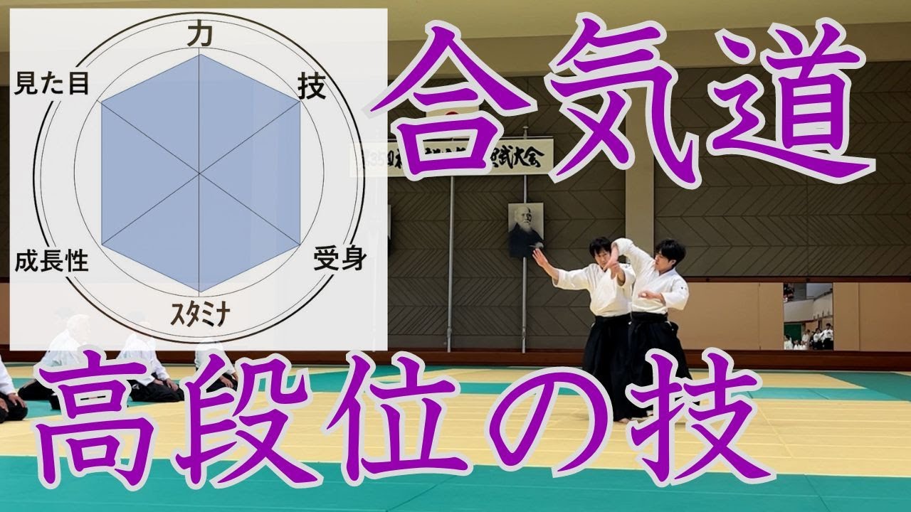 合気道高段者の演武を見て＆受けての感想動画【2024祥平塾合気道演武大会】