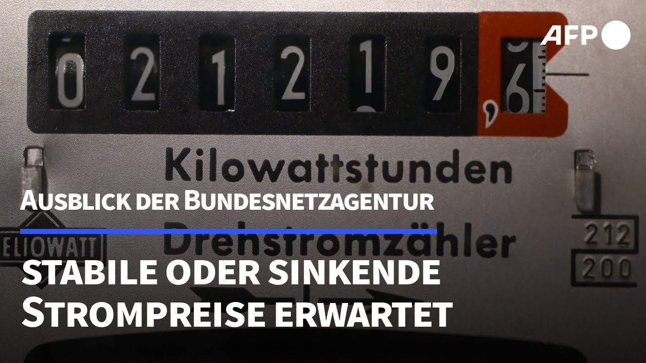 Strompreise k&ouml;nnten 2026 sinken | AFP