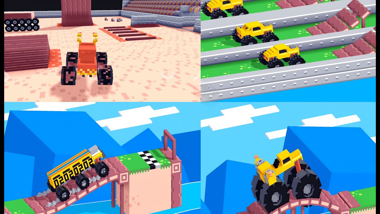 Drive Mad All Level Gameplay Walkthrough | Fancade Game