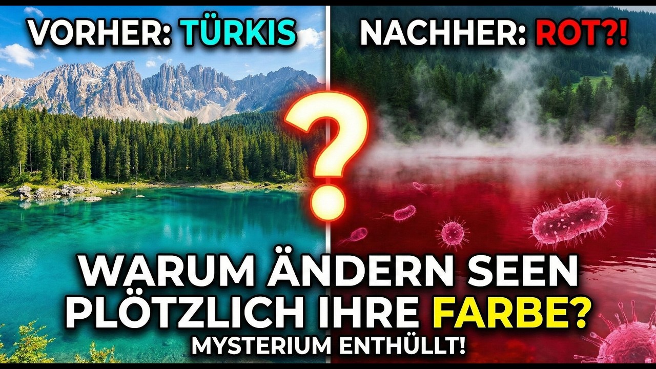 Warum haben diese Seen solche Farben?
