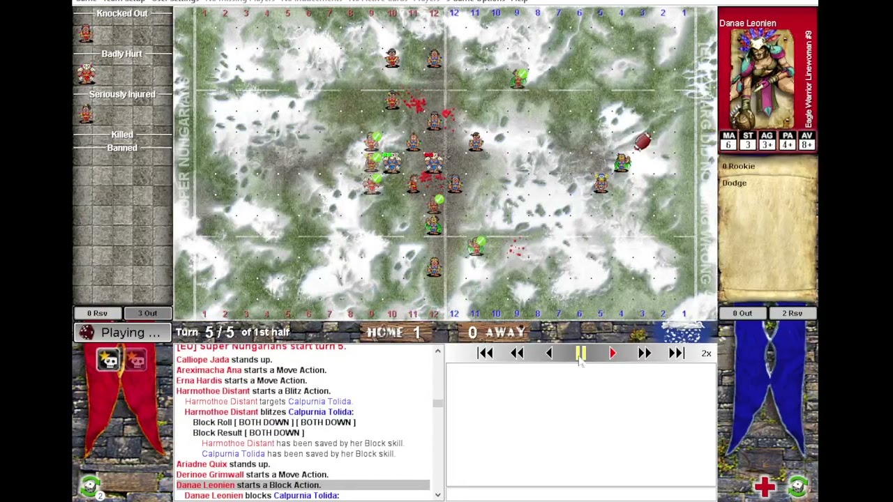 Fumbbl Blood Bowl 2020 Recap 012 Amazon Mirror