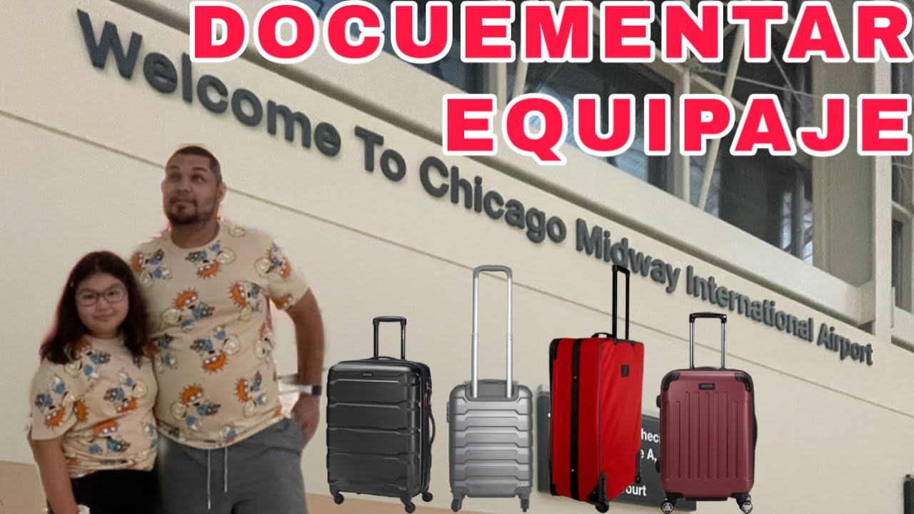 COMO DOCUMENTAR MALETAS EN AEROPUERTO USA 🇺🇸 **SOLOS** // Irving Castillo Vlogs