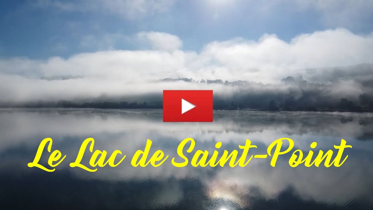 Le lac de Saint-Point(visite partie Sud), il fait partie des plus vastes lacs naturels de France.
