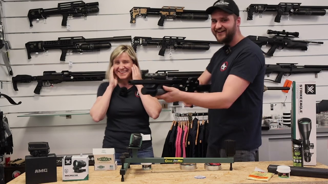 Combien de joules fait la AEA Megalodon? Le fusil a pompe PCP le plus puissant  #airgunshooting