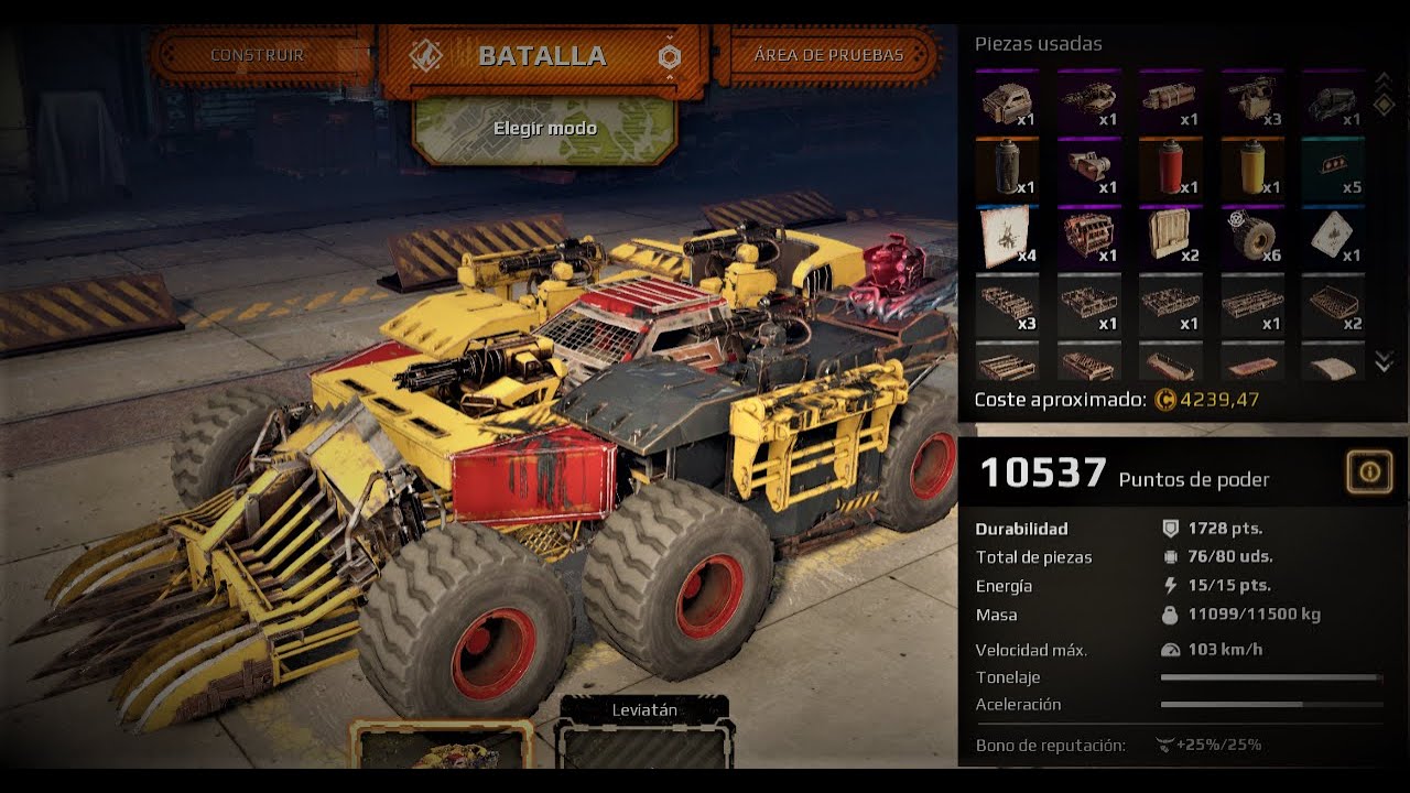 GAMEPLAY y CONSTRUCCIÓN - AURORA, MG13 EQUALIZER Y FAVORITE | Tutorial Crossout subs Ingles