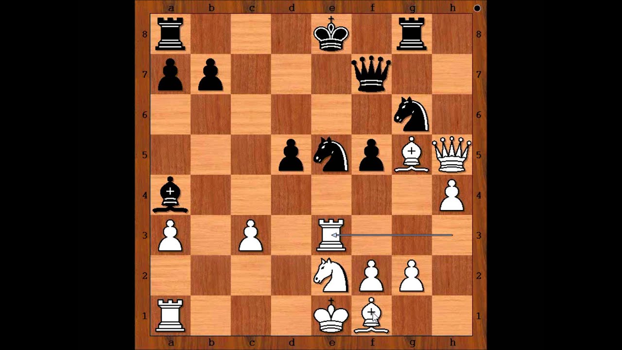 Таль — Ботвинник, партия 1, ЧМ-1960