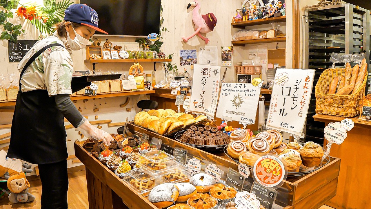 【大阪】元保育士のパン職人が作る１００種類以上のパン！深夜１時から始まるパン屋に密着。第81話｜枚方市「Boulangerie Lumiere」