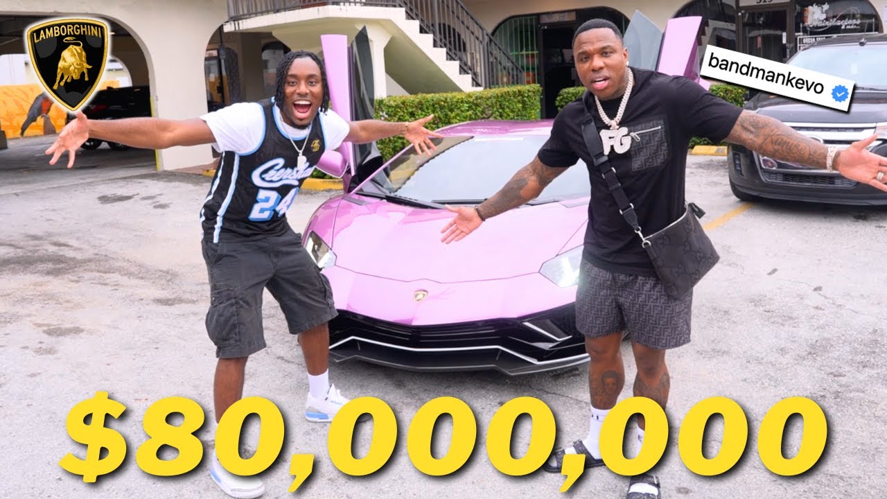 24 HOURS With the Richest Millionaire in Miami: BandManKevo 💰 | 2.3 MILLION IN A DAY!