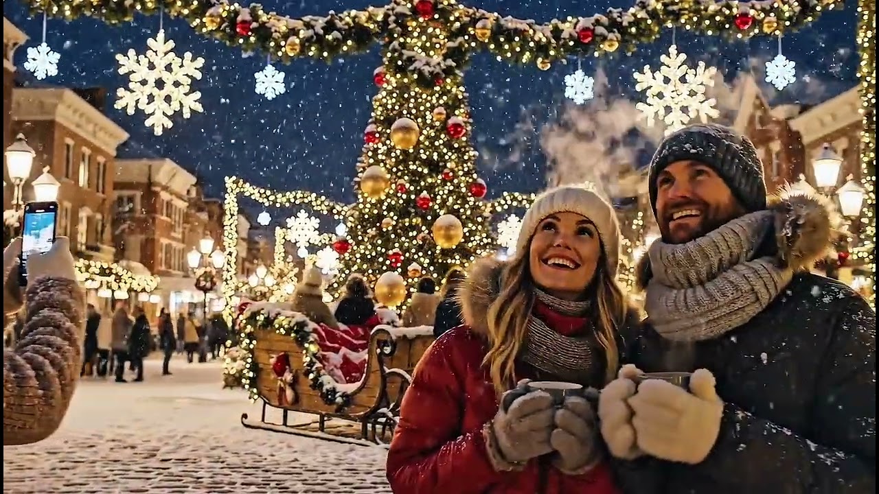 Christmas Wonderland Peace Love & Winter Vibes ❄️✨#Christmas2025 #ChristmasDecorations#HolidaySeason