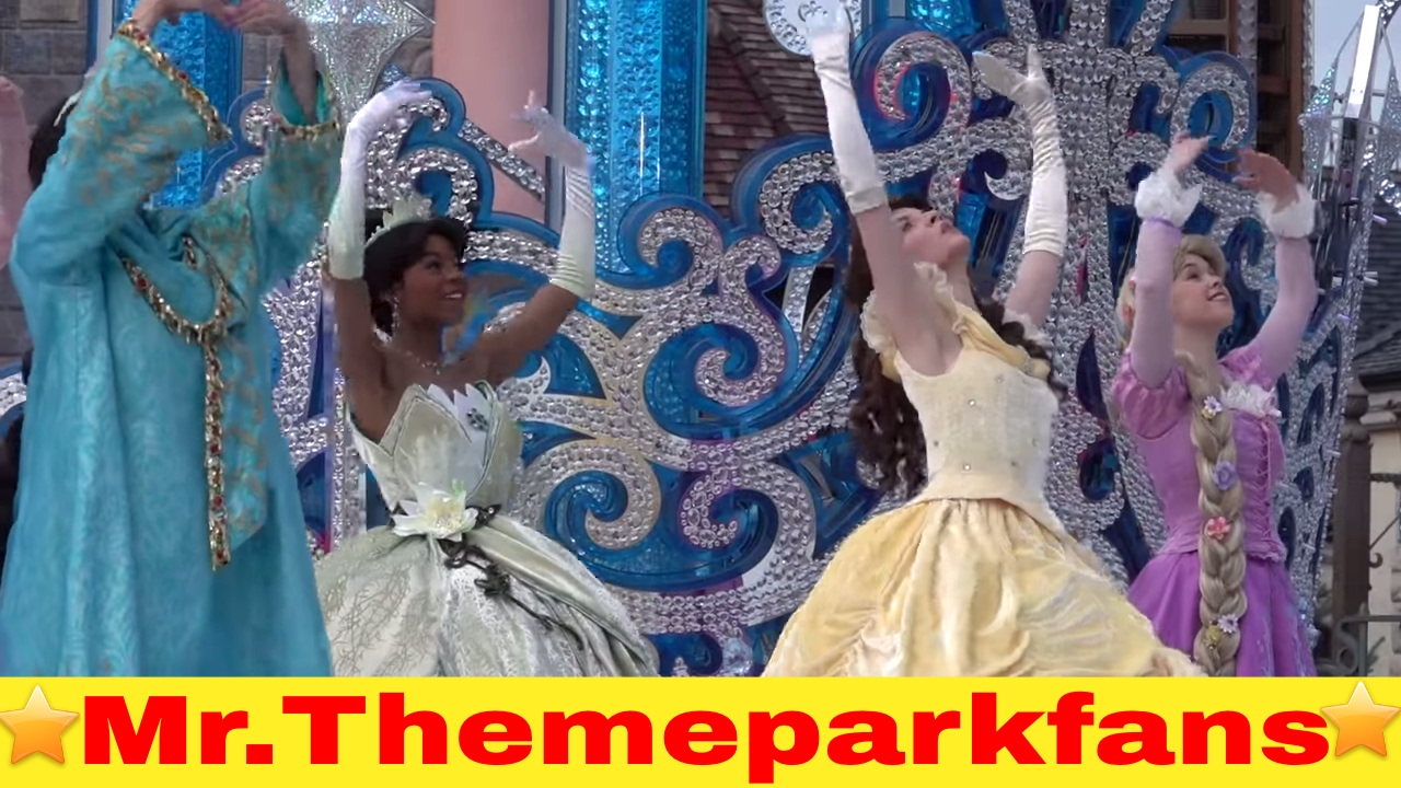 Disney Princess show The Starlit Princess Waltz 25 anniversary at Disneyland Paris 2017. :)