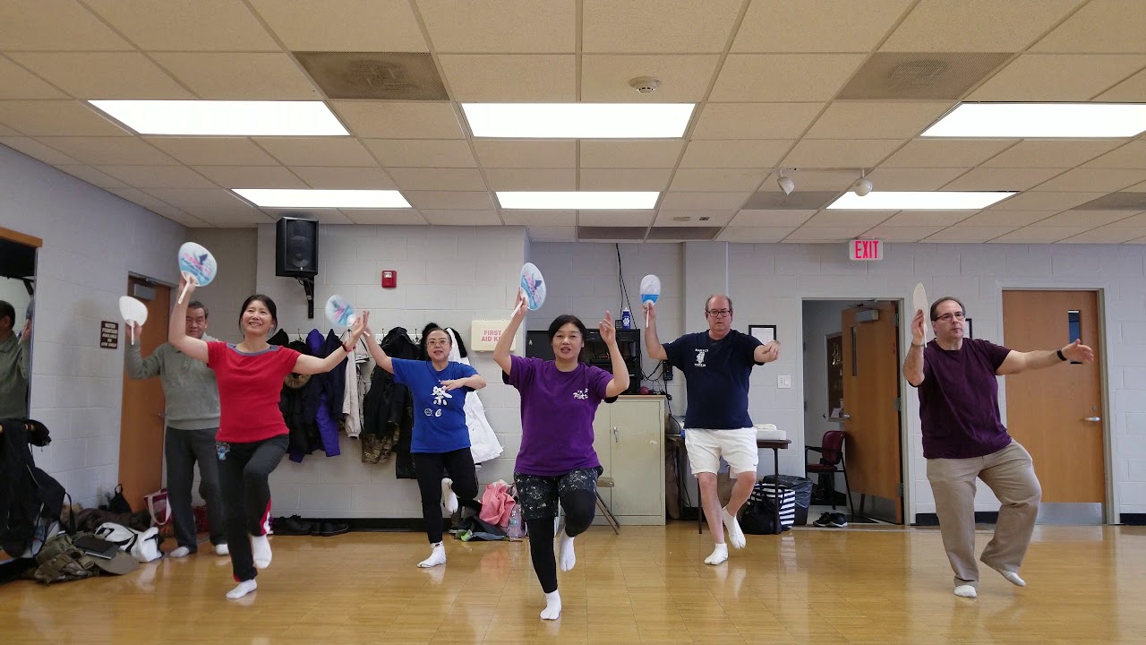 Awa Odori practice 11-17-18 men's and ladies dance(1)