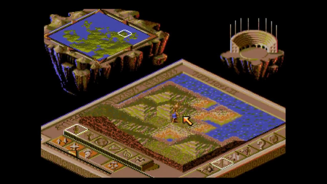 Populous II (Sega). [Ru/En].
