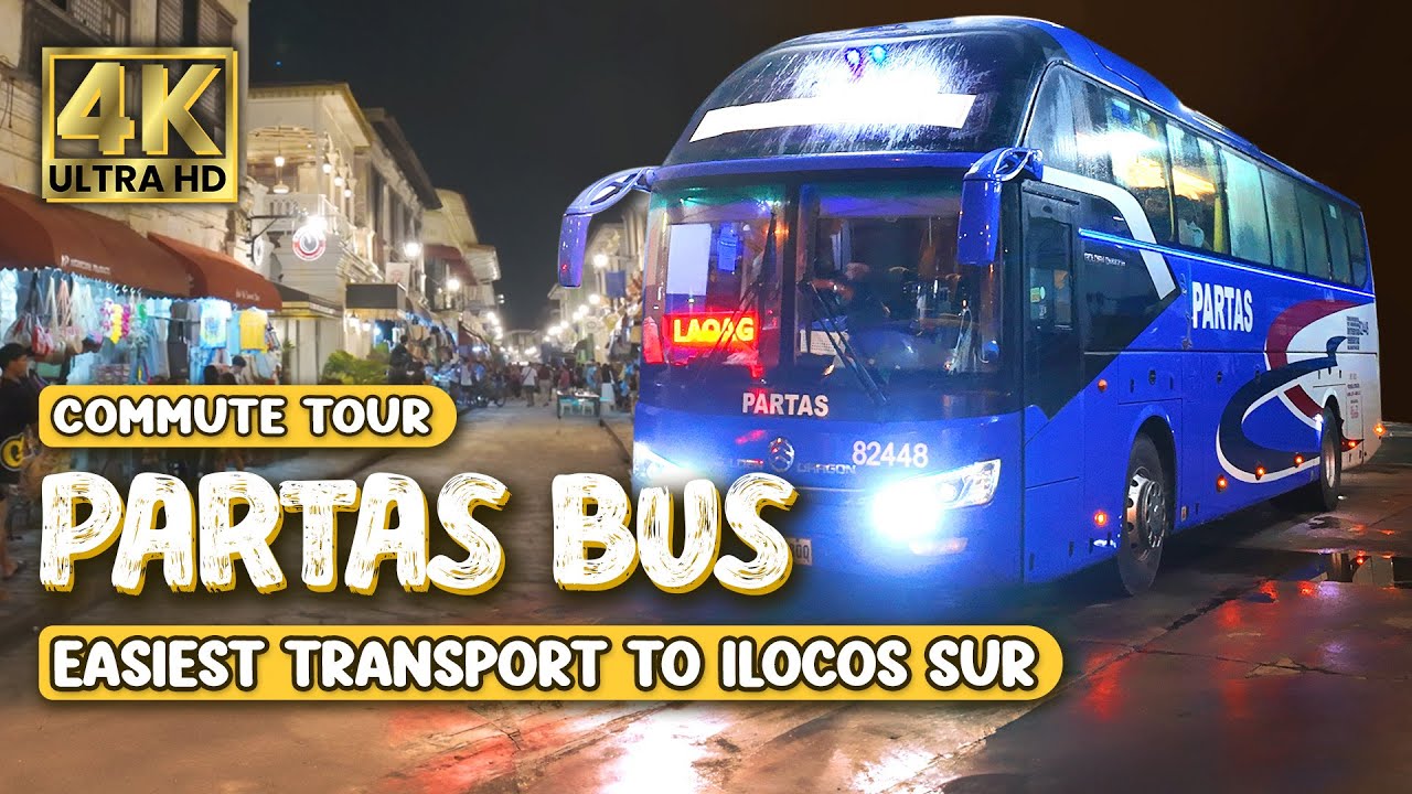 Vigan to Cubao FULL Bus Experience and Guide! | Partas Bus | Commute Tour 2025